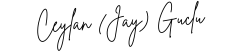 Jay Guclu Signature
